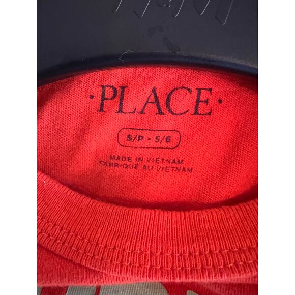 Children's Place orange Halloween long sleeve t-shirt Size small (5/6) - Picture 3 of 4